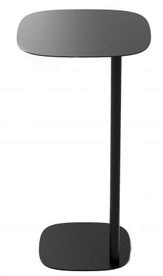 Schwarzer Pully Side Table von Cascando, ein moderner Beistelltisch für Laptop und mehr.